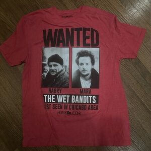 Home Alone Wet Bandits T-Shirt – Harry & Marv Wanted Tee – Vintage Style